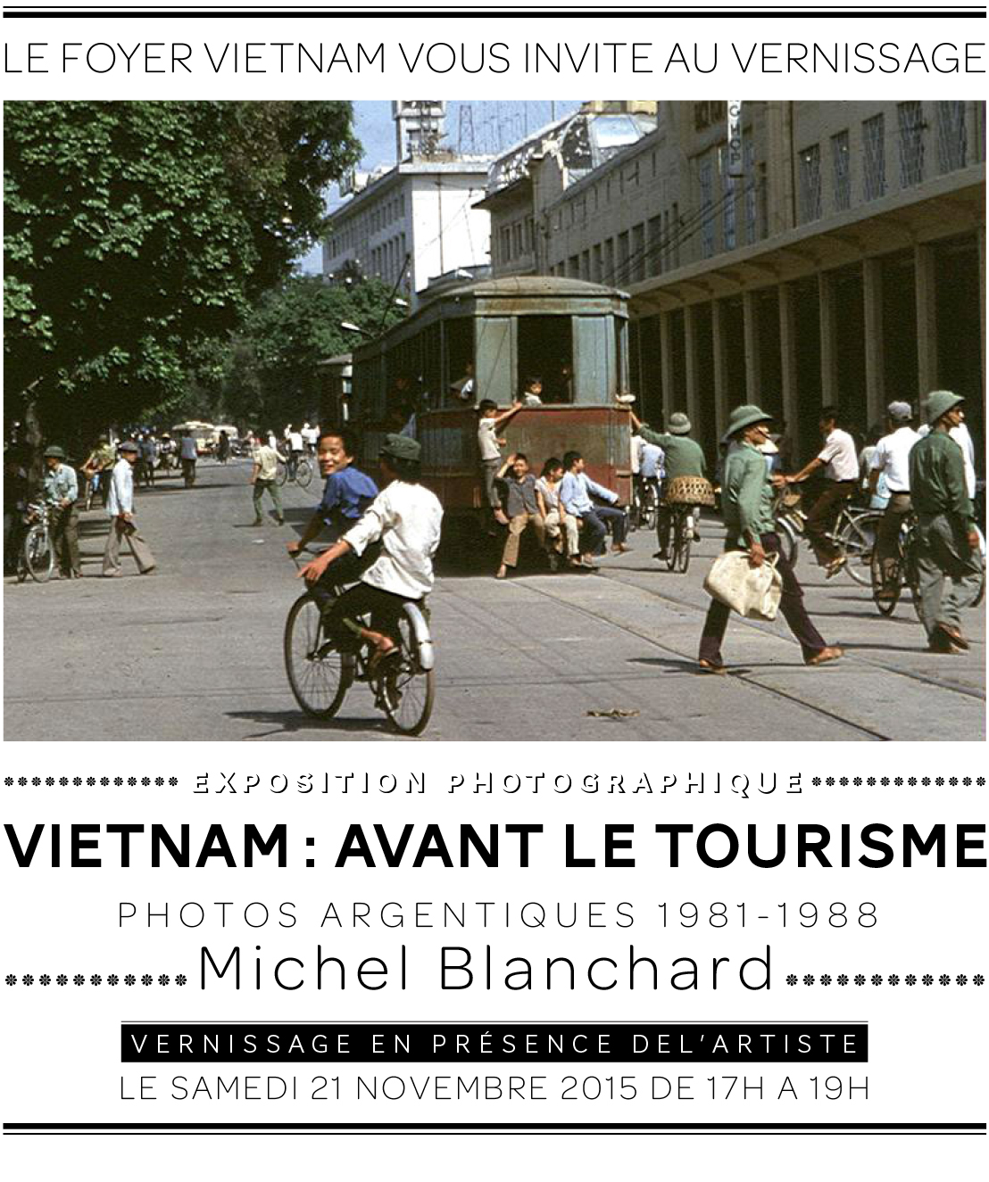 Exposition photographique sur le Vietnam avant le tourisme